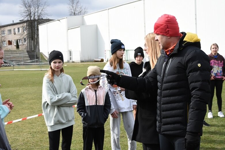  Szkolne przełaje na stadionie przy ulicy Pomologicznej 