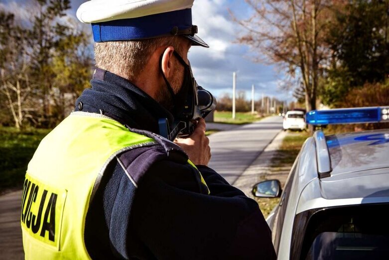  Trwa akcja Prędkość skierniewickiej policji 