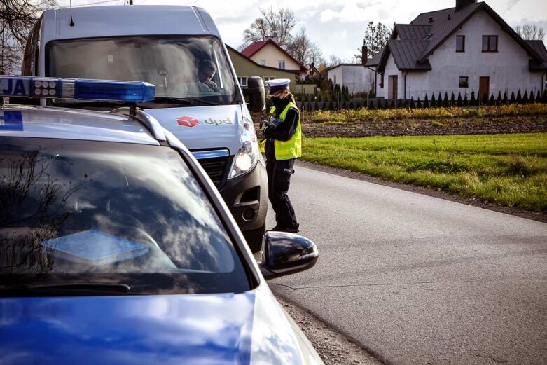  Trwa akcja Prędkość skierniewickiej policji 