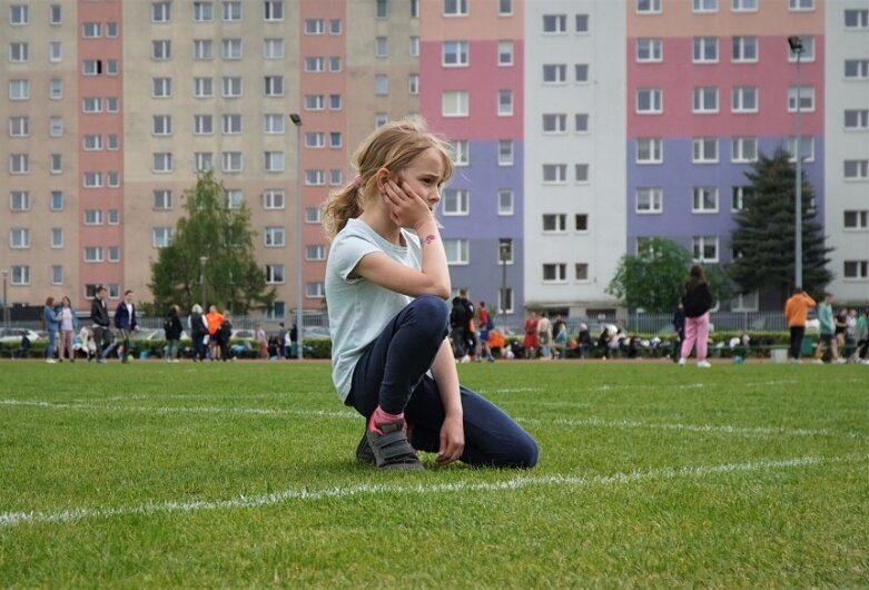  Trwa lekkoatletyczna wiosna na stadionie przy ulicy Tetmajera 