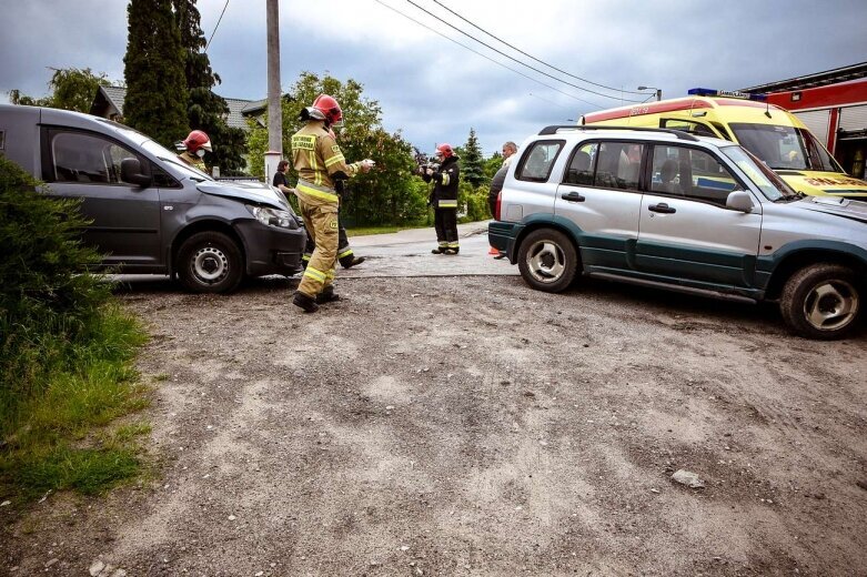  Wypadek na osiedlu Rawka w Skierniewicach 