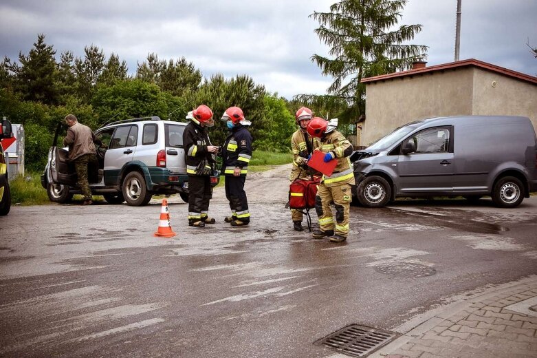  Wypadek na osiedlu Rawka w Skierniewicach 