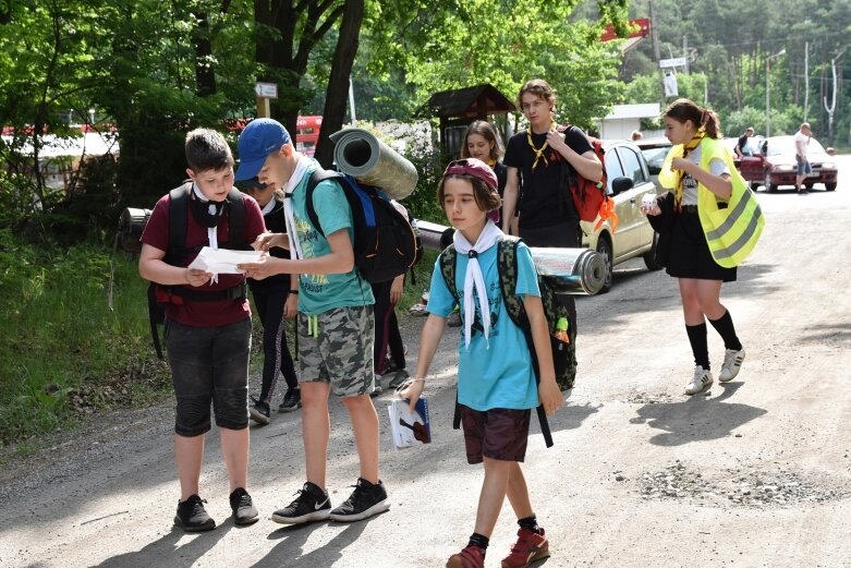  Wyruszyli! Rok harcerski zakończą na Rajdzie „Łoś” 