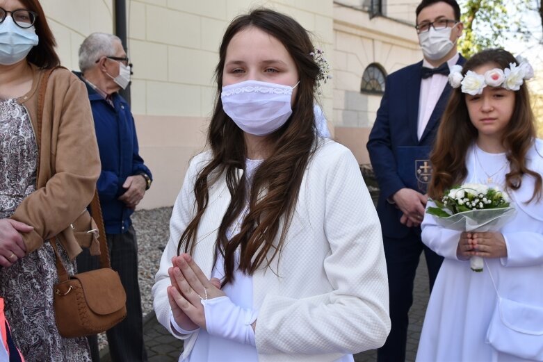  Z radością i czystymi serduszkami przystąpili do Pierwszej Komunii Świętej 