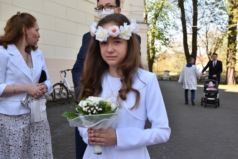  Z radością i czystymi serduszkami przystąpili do Pierwszej Komunii Świętej 