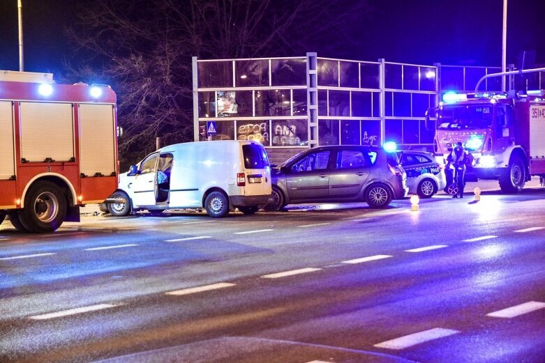  Zderzenie na skrzyżowaniu ulicy Widok 