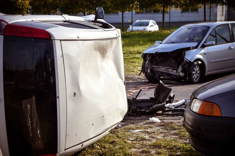  Zderzenie pod skierniewicką ciepłownią 