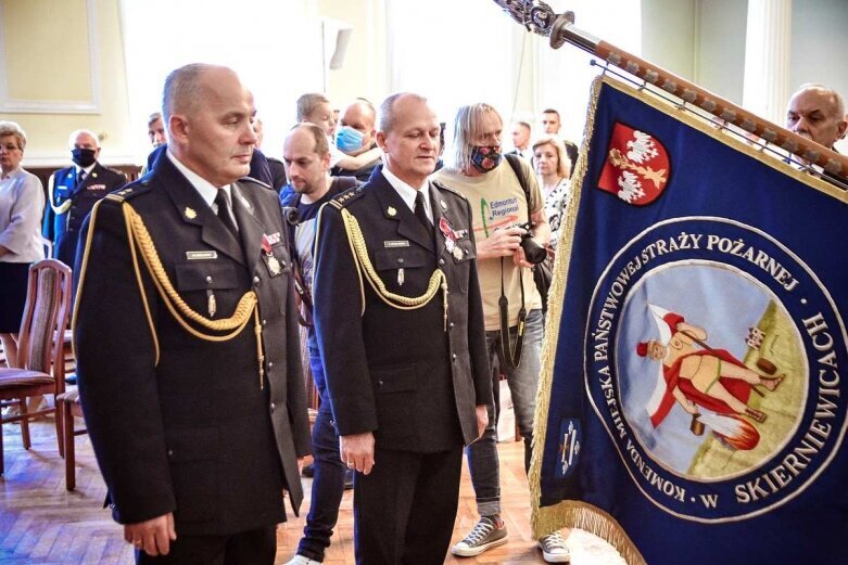  Zmiana na stawisku komendanta straży pożarnej w Skierniewicach 