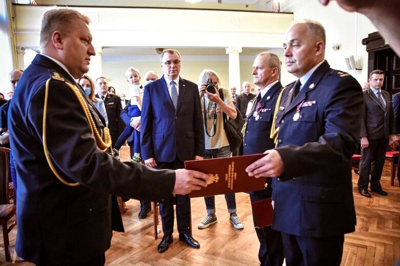  Zmiana na stawisku komendanta straży pożarnej w Skierniewicach 