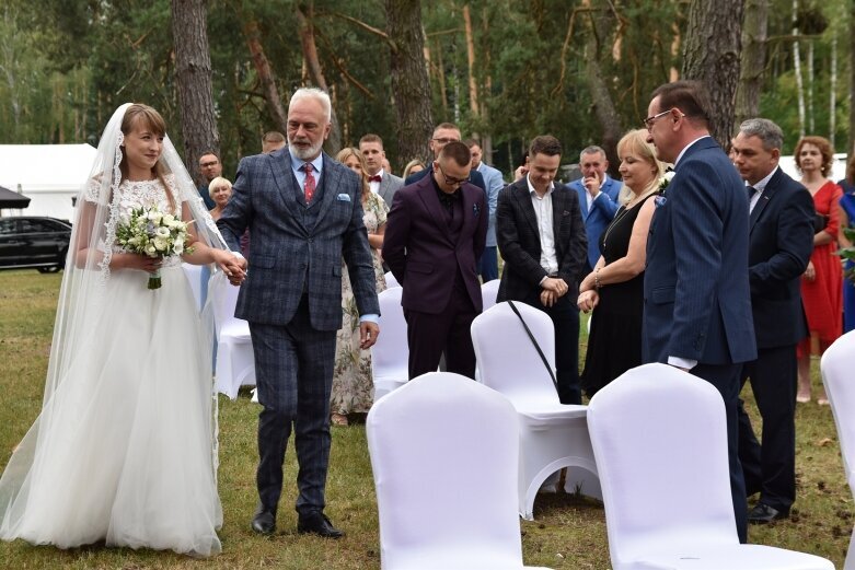  „TAK” powiedzieli sobie w samym środku Puszczy Bolimowskiej 