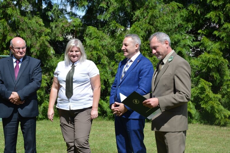  Owocowy sad powstał na terenie nadleśnictwa 