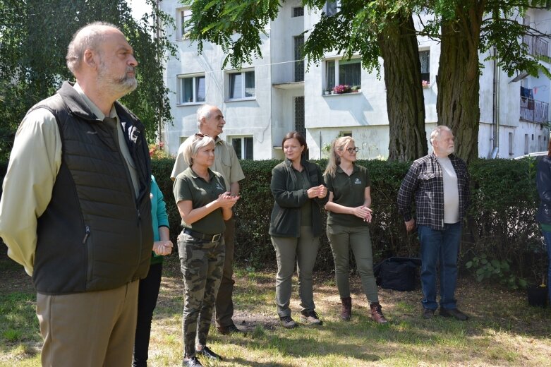  Owocowy sad powstał na terenie nadleśnictwa 