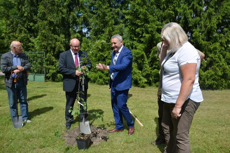  Owocowy sad powstał na terenie nadleśnictwa 