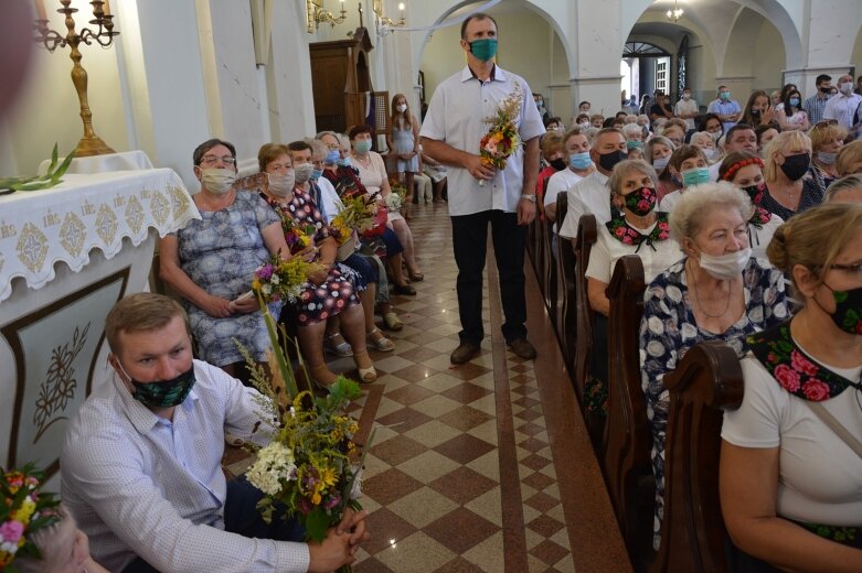  Dożynki gminno-parafialne w Makowie 