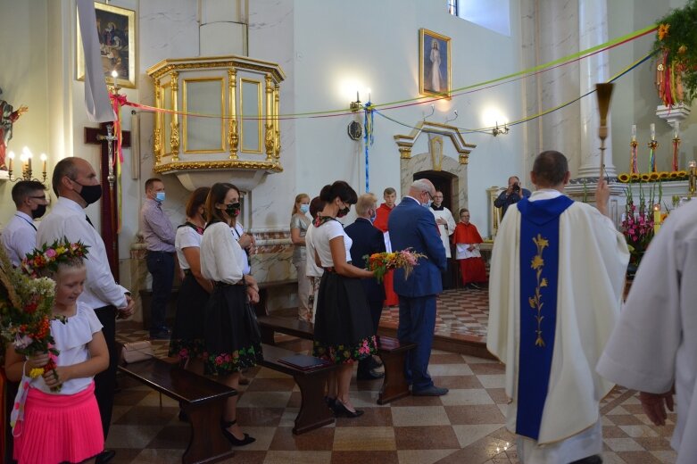  Dożynki gminno-parafialne w Makowie 