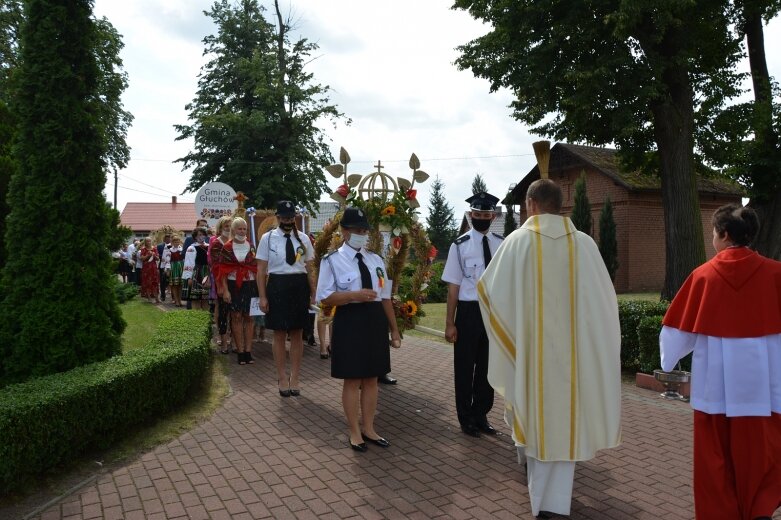  Skromne dożynki powiatowe 