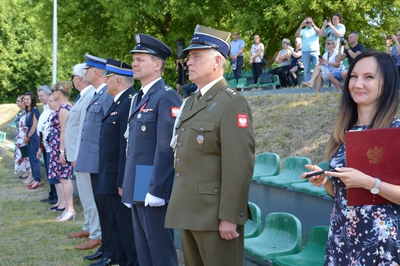  Ślubowanie w bolimowskiej mundurówce 