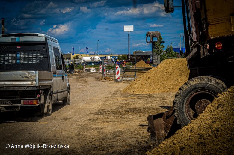  Skierniewice: Do końca czerwca rondo ul. Skłodowskiej z Czerwoną będzie gotowe 