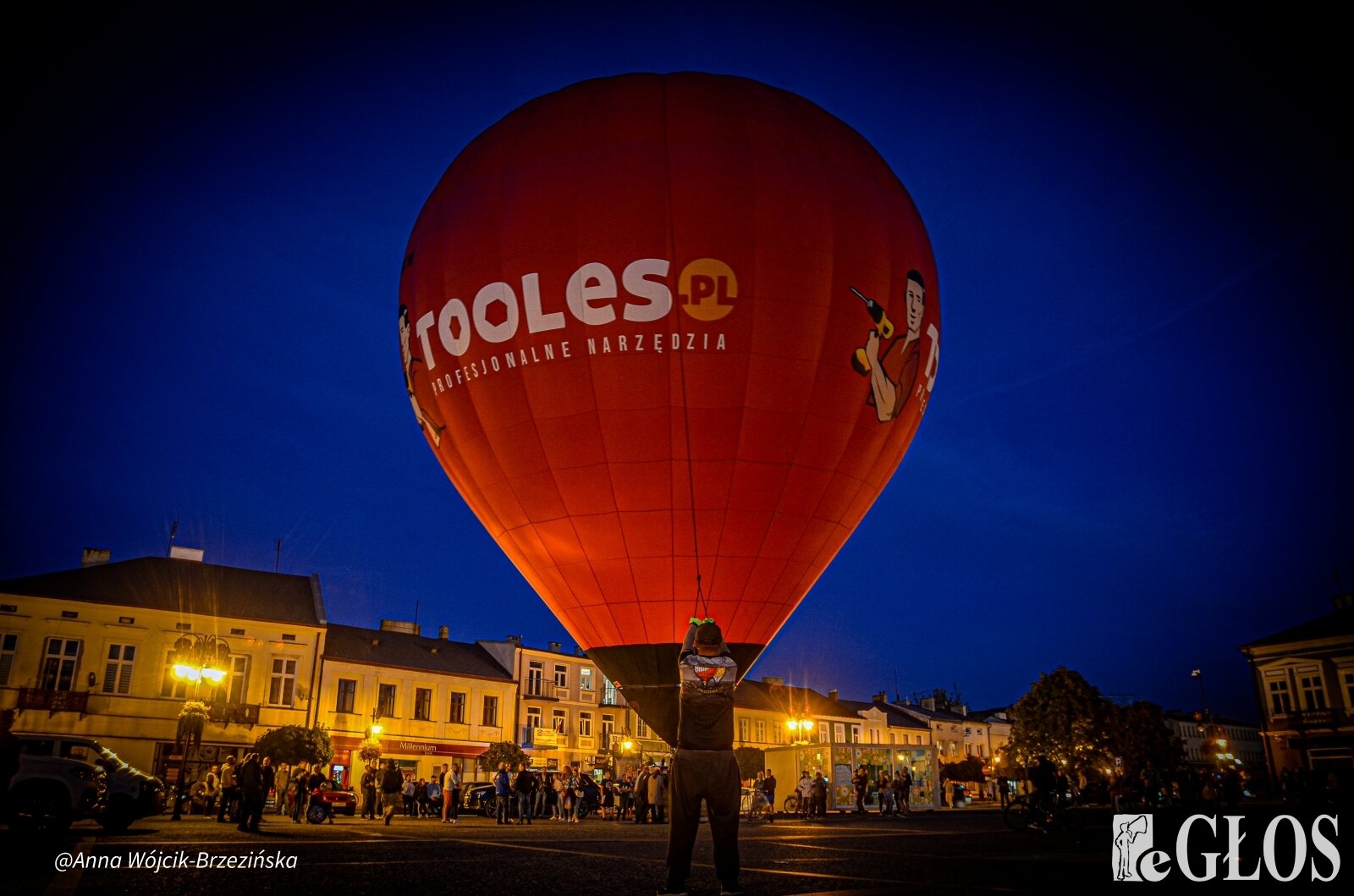  Balony nad miastem. Fiesta na niebie Skierniewic 