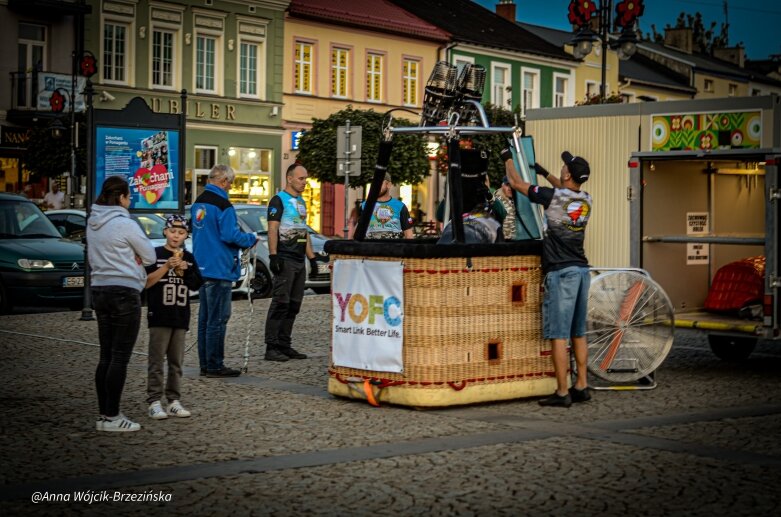  Balony nad miastem. Fiesta na niebie Skierniewic 