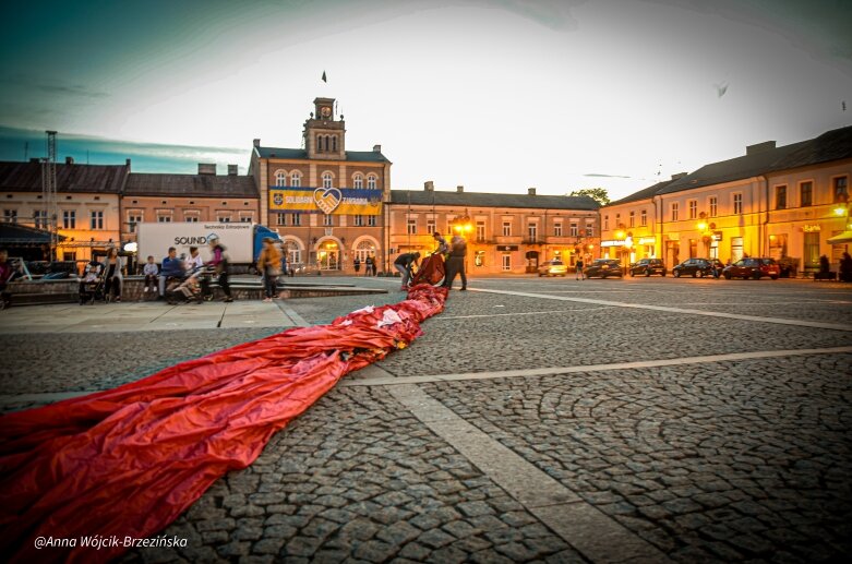  Balony nad miastem. Fiesta na niebie Skierniewic 