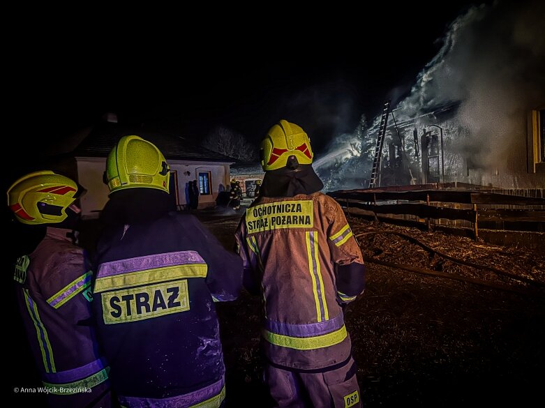  Tragiczny weekend. Pożar domu w Strobowie 