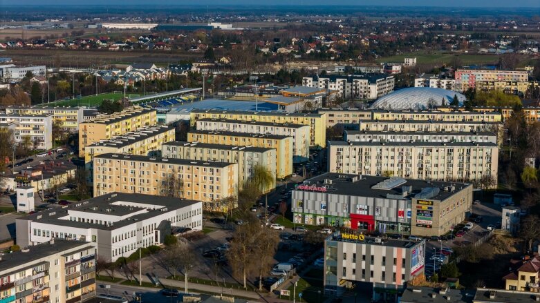  Spojrzenie na centrum z góry 