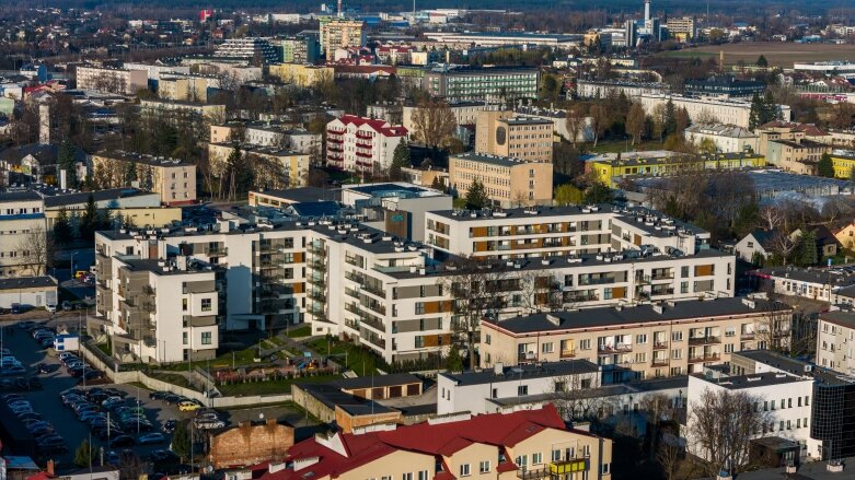  Spojrzenie na centrum z góry 