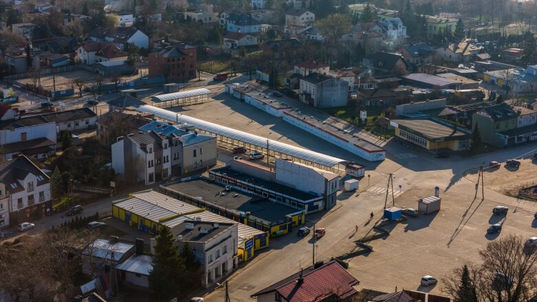  Spojrzenie na centrum z góry 