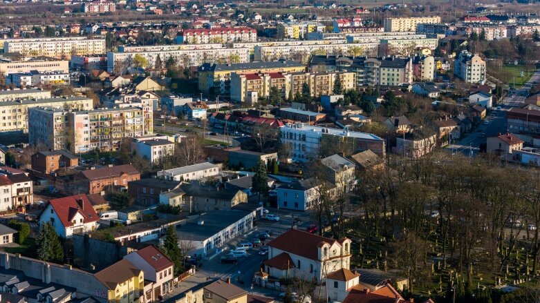  Spojrzenie na centrum z góry 