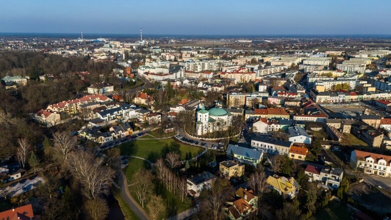  Spojrzenie na centrum z góry 