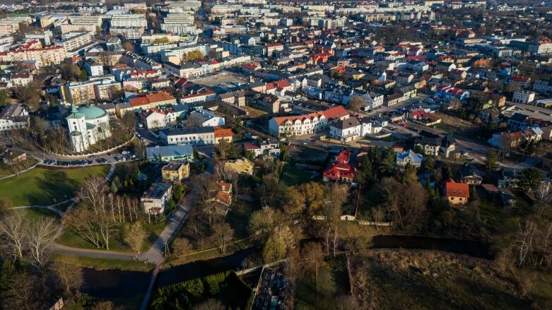  Spojrzenie na centrum z góry 