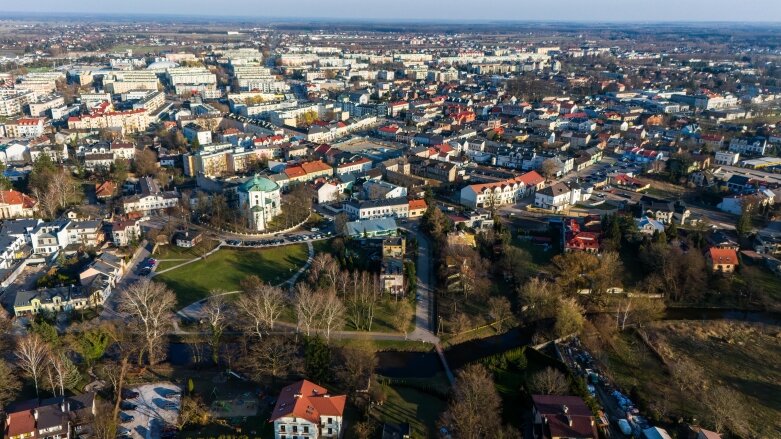  Spojrzenie na centrum z góry 