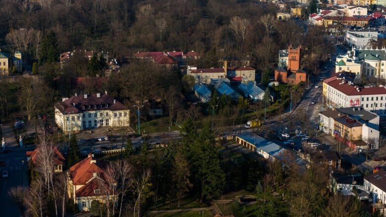  Spojrzenie na centrum z góry 