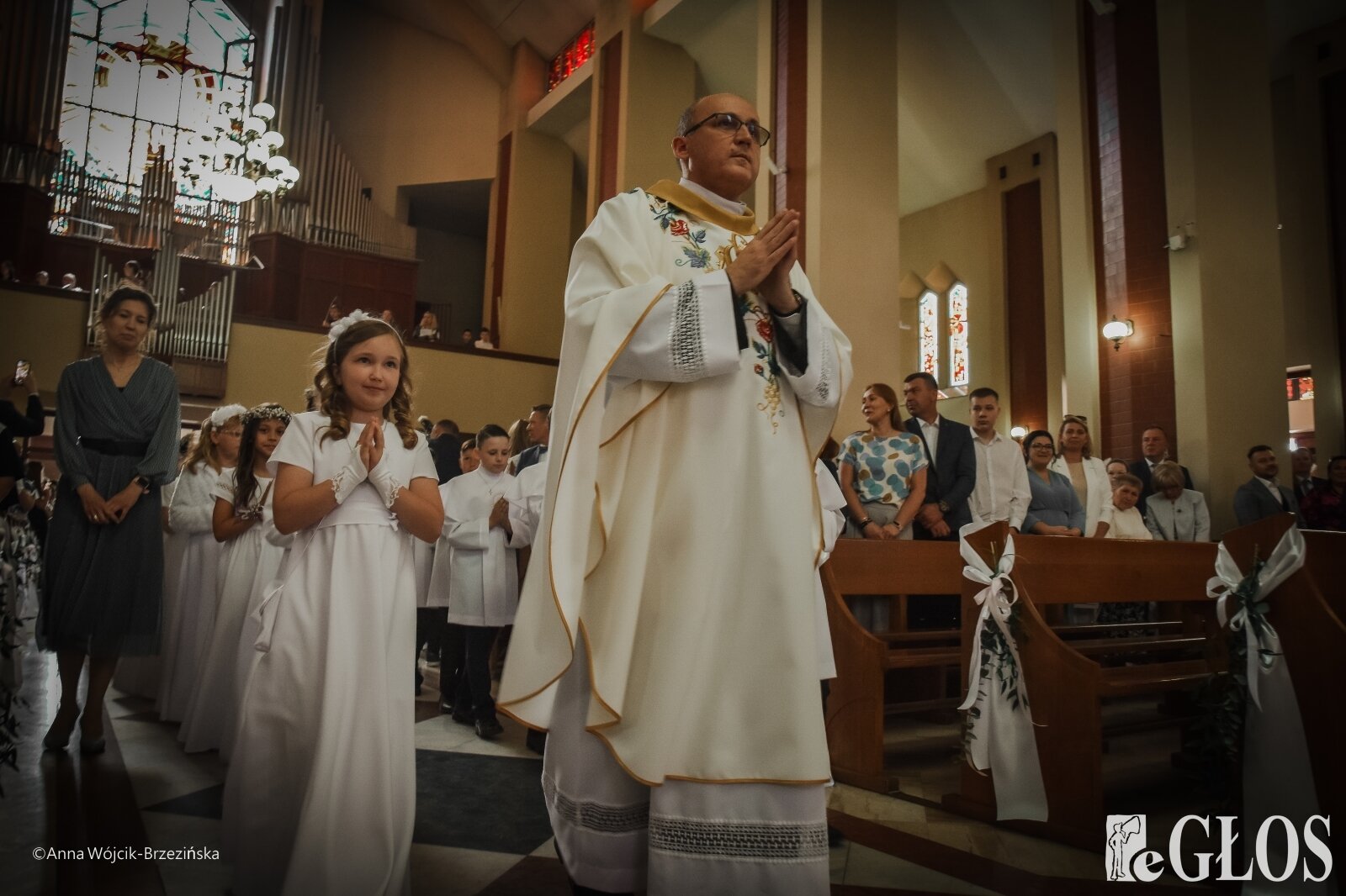  Pierwsza komunia święta w parafii na os. Widok 