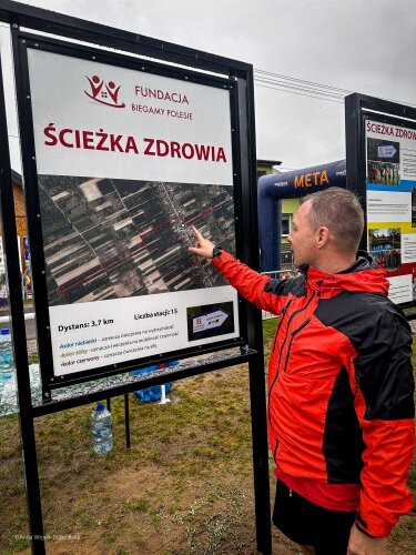  Jedyna taka trasa biegowa w Polsce. Wzorem jest projekt szwajcarskiego zakładu ubezpieczeń 
