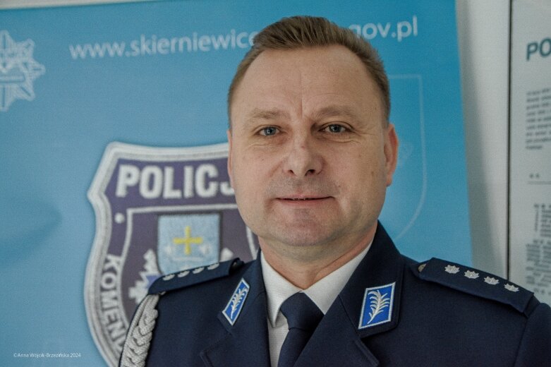  Zmiana na stanowisku komendanta policji w Skierniewicach 