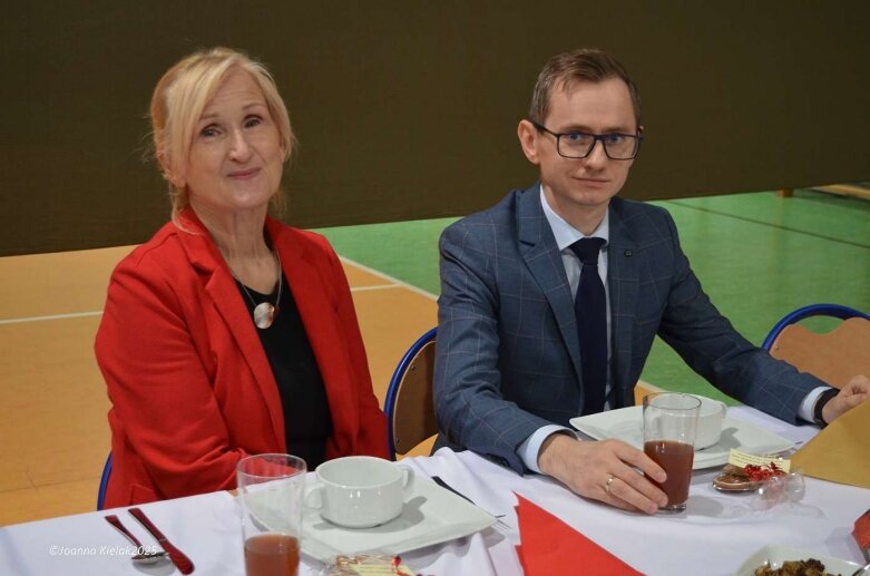  Wigilijny wieczór z Zespole Szkół w Głuchowie  