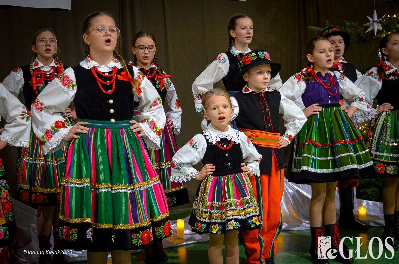  Wigilijny wieczór z Zespole Szkół w Głuchowie  