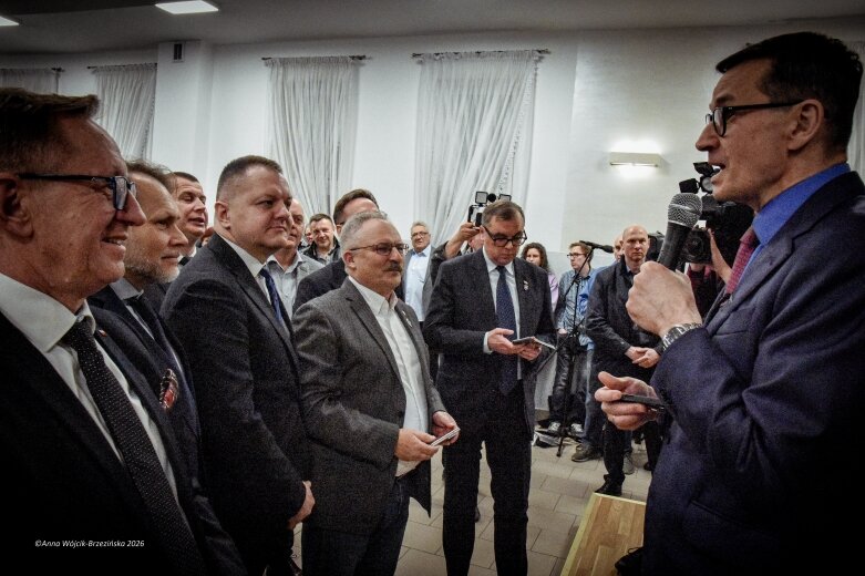  Spotkanie z Mateuszem Morawieckim w Głuchowie 