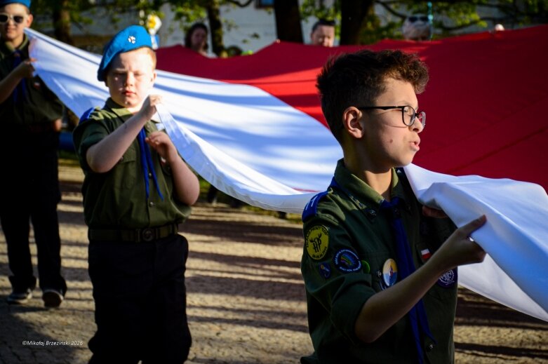  Dzień Flagi Rzeczypospolitej Polskiej w Skierniewicach 
