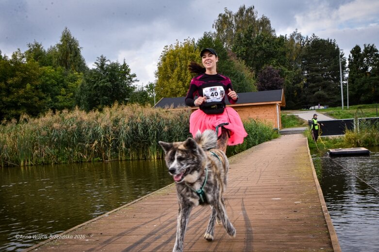  K9B nad Zalewem Zadębie. Człowiek i pies na jednej trasie 