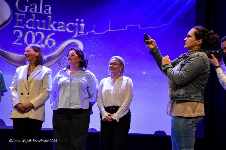  Gala Edukacji 2026 w Skierniewicach. Nagrody dla nauczycieli 